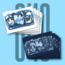 Lade das Bild in den Galerie-Viewer, 040-Tag&amp;Nacht Aufkleberpaket 7,4x10,5cm
