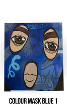 Lade das Bild in den Galerie-Viewer, Leinwände "Colour Masks" 60x70cm
