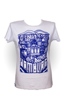 Lade das Bild in den Galerie-Viewer, Hamburg T-Shirt Weiss - Taillierter Schnitt
